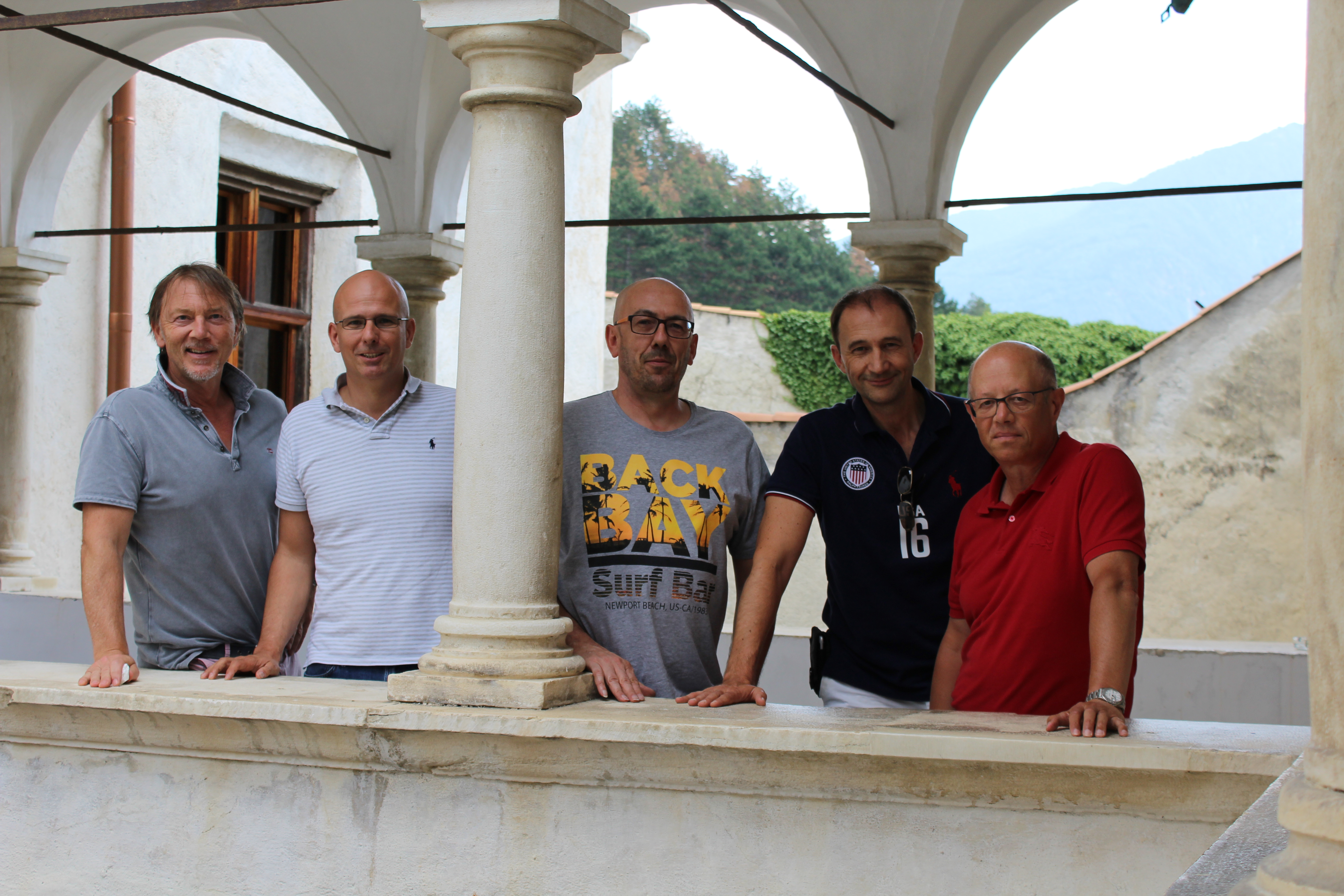 The Electro Terminal partners at the strategy meeting at the end of June, from left to right: Martin Köcher, Michael Prior, Helmut Priewasser, Walter Mittermüller and Johann Stark